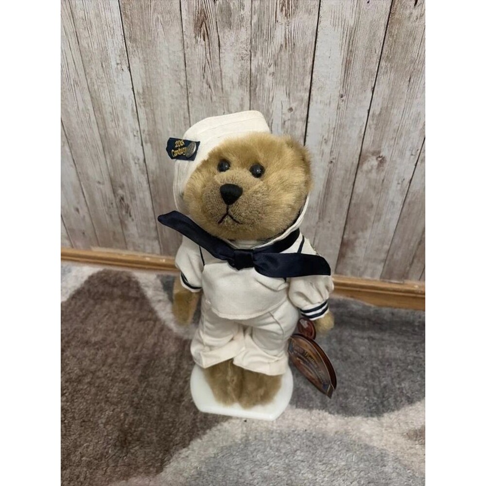 Brass Button Casey Bear